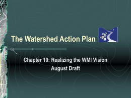 The Watershed Action Plan