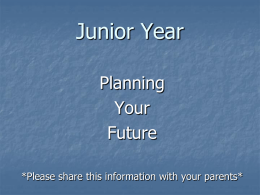 Junior Year - Jersey Community High School