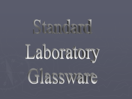 Standard Laboratory Glassware