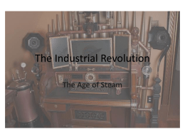 The Industrial Revolution - Winston Knoll Collegiate