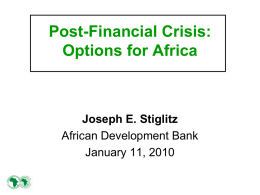 Post Financial Crisis -