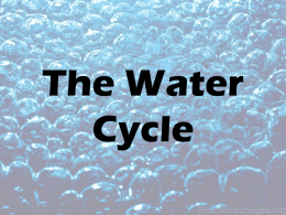 The Water Cycle - ESC-2