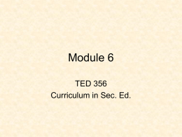 Module 6 - Misericordia University