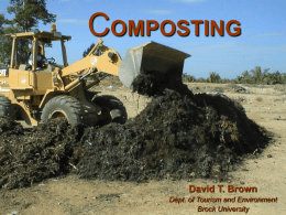 COMPOSTING - Brock University