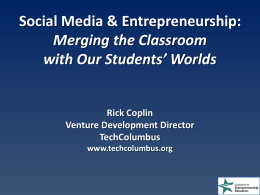 Social Media Applications: Extending the Classroom into