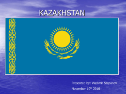 KAZAKHSTAN is our HOMELAND!!!