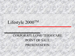 Lifestyle 2000TM