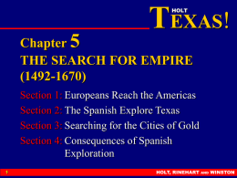 CHAPTER 5 THE SEARCH FOR EMPIRE (1492