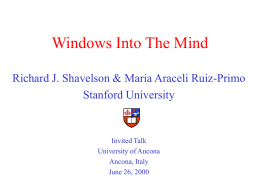 Windows Into The Mind