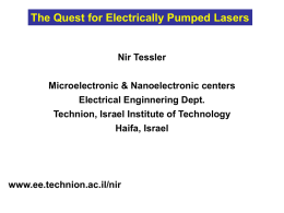 Organic Lasers, ECOER 03