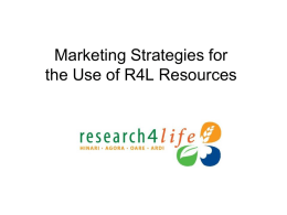 Marketing for health libraries and information organizations