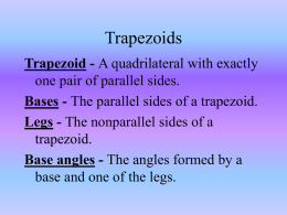 Trapezoids