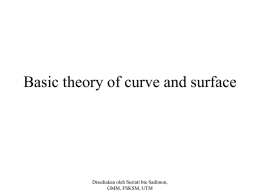 Curve representation