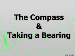 The Compass & Taking a Bearing