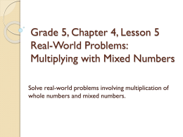 Real-World Problems: Two-Step Problems