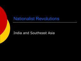 Nationalist Revolutions