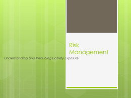 Risk Management - Kansas State University