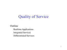 Quality of Service - Texas A&M University
