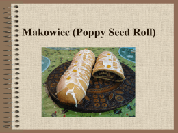 Makowiec (Poppy Seed Roll)
