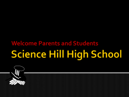Science Hill High School Class of 2007