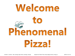 11.5 Areas of Circles & Sectors