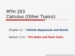 MTH 251 Differential Calculus