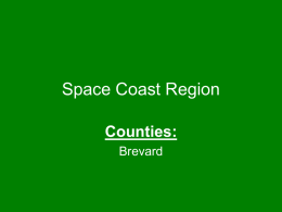 Space Coast Region