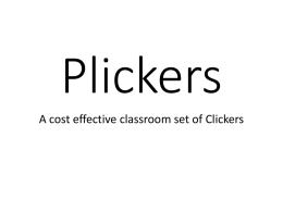 Plickers - Tom's Help Pages
