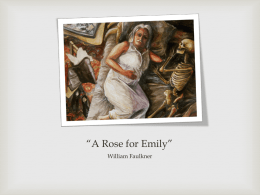 A Rose for Emily” - Elida High School