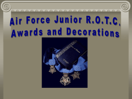 American Legion Scholastic Award & General Military