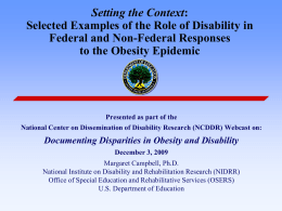 National Institute on Disability and Rehabilitation Research