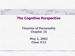 The Neoanalytic Perspective