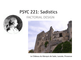 PSYC 235: Research Methods
