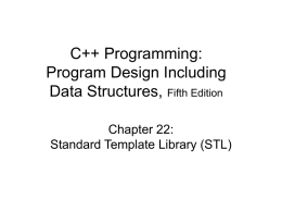 C++ Programming: Program Design Including Data Structures