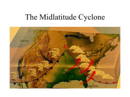 The Midlatitude Cyclone