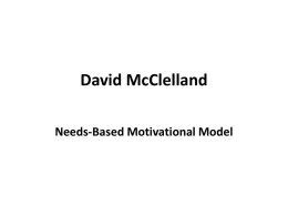 David McClelland