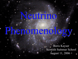 The Neutrino World