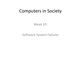 Computers in Society