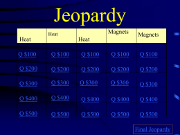 Jeopardy - TypePad