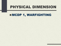 PHYSICAL DIMENSION - Militarytraining.net