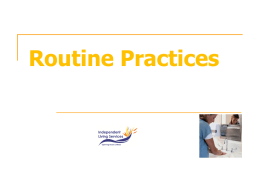 Routine Practices