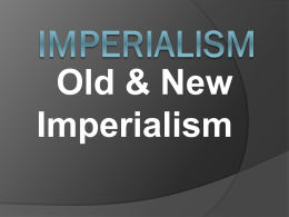 Imperialism - swofford.org