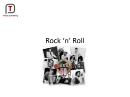 Rock ‘n’ Roll