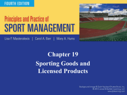 Principles & Practice of Sport Management