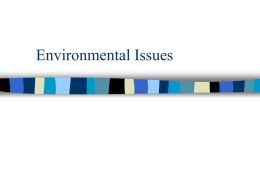 Environmental Issues - Lehi FFA