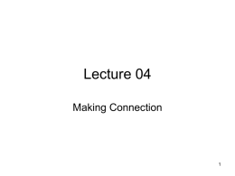 Lecture 04 - Hong Kong Baptist University