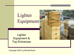 Lighter Equipment