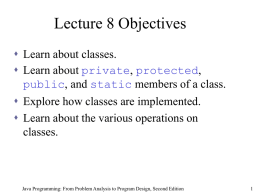 Lecture 8