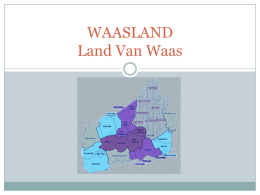 WAASLAND Land Van Waas