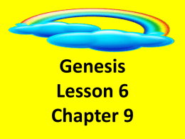 Genesis Chapter 9